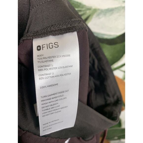 FIGS Technical Collection 2XS XXS P Drawstring Jogger Scrub Pants Brown - Picture 2 of 7